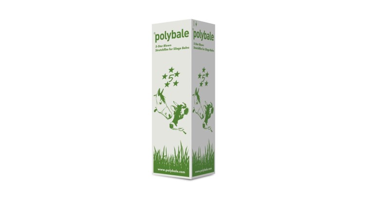 BPI Formipac POLYBALE Fólie 25 cm x 1800 m x 0,025 mm GREEN (světle zelená)