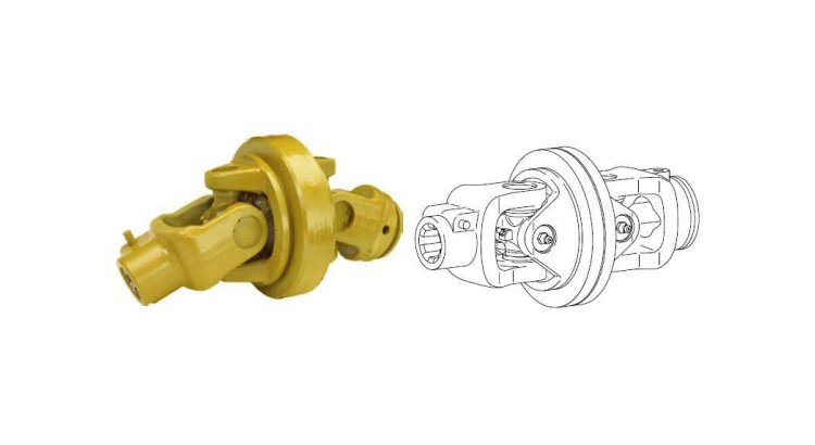 GKN Walterscheid 1138966 / 138966 Homokinetický kloub WG 2480, 1 3/8" Z=6