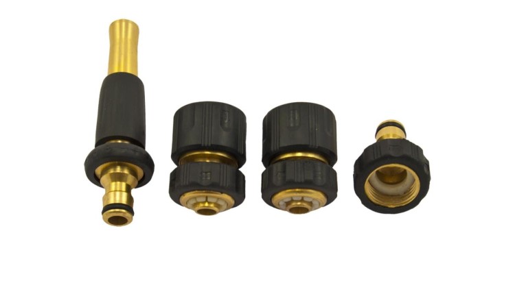 XTLINE SB3106T Postřikovač hubice stavitelná + adaptér 1/2”- 3/4” + 2 rychlospoj