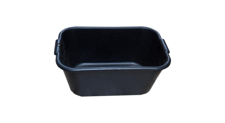 TOP TRADE 105797 Nádoba stavební, obdélníková, plastová, extra pevná, 55 L