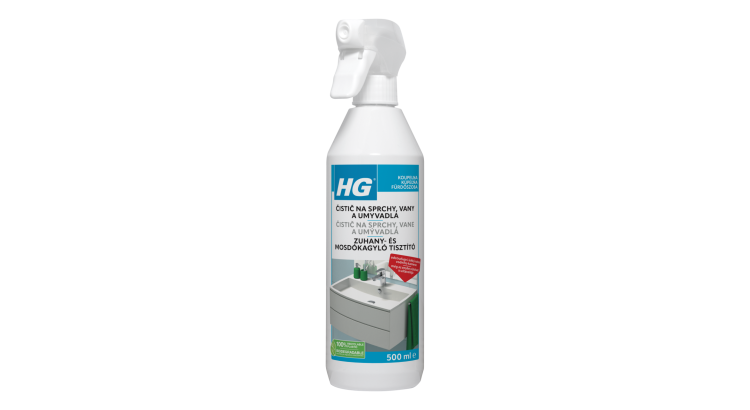 HG 147 Sprej na sprchy a umyvadla 0,5 l