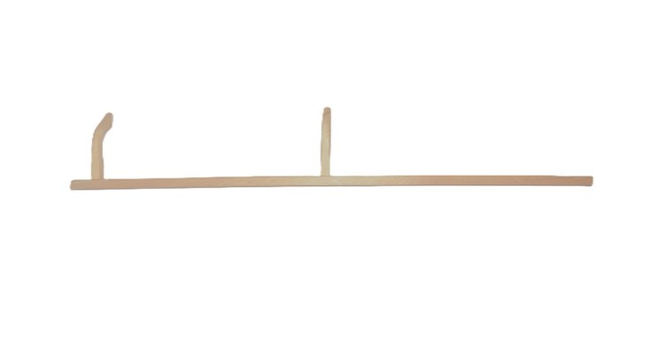 Kosiště dřevěné 160 cm moravské