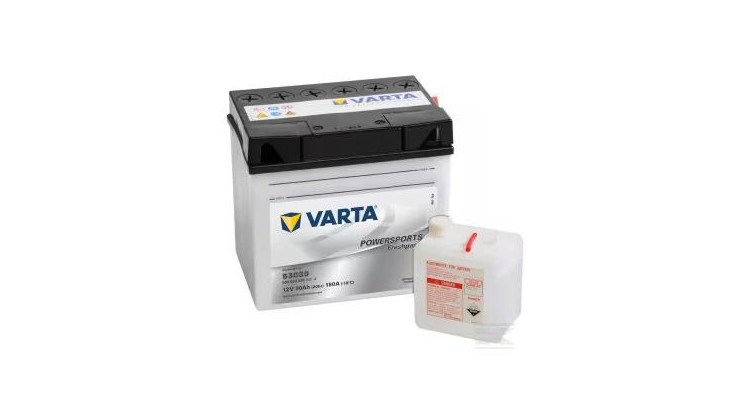 VARTA 530030030 Baterie 12V 30Ah 300A Powersports Freshpack