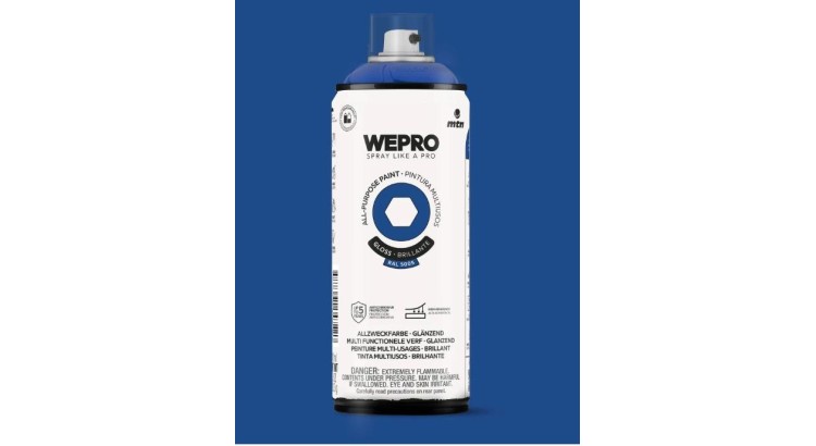WEPRO WE-EX014WP5005 Sprej barva modrá RAL5005 400ml