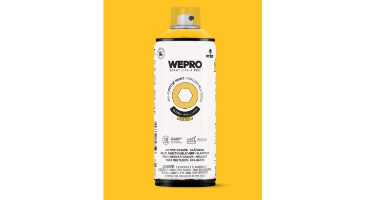 WEPRO WE-EX014WP1021 Sprej barva žlutá RAL1021 400ml