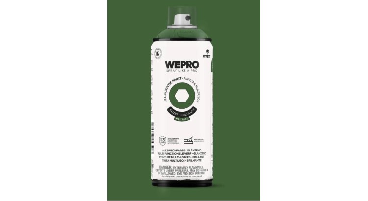 WEPRO WE-EX014WP6002 Sprej barva zelená RAL6002 400ml