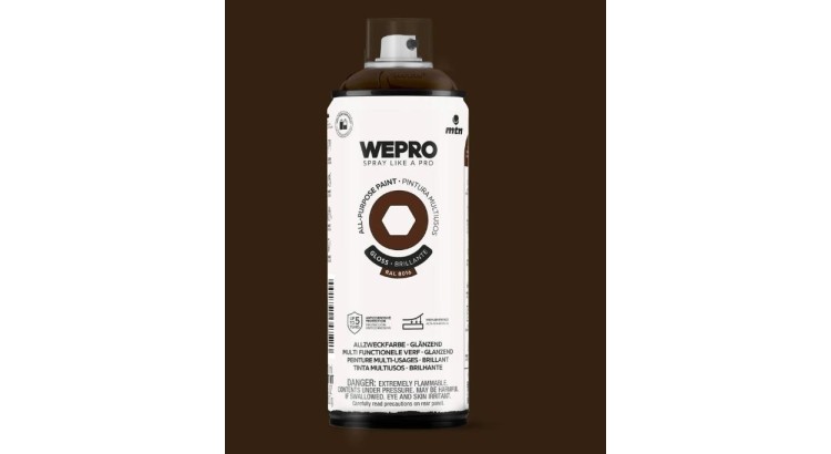 WEPRO WE-EX014WP8016 Sprej barva hnědá RAL8016 400ml