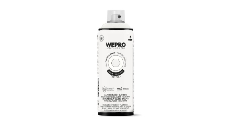 WEPRO WE-EX014WP9010 Sprej barva bílá RAL9010 400ml