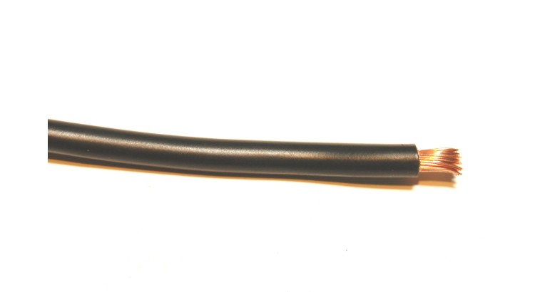 Kabel CYA 6 černý