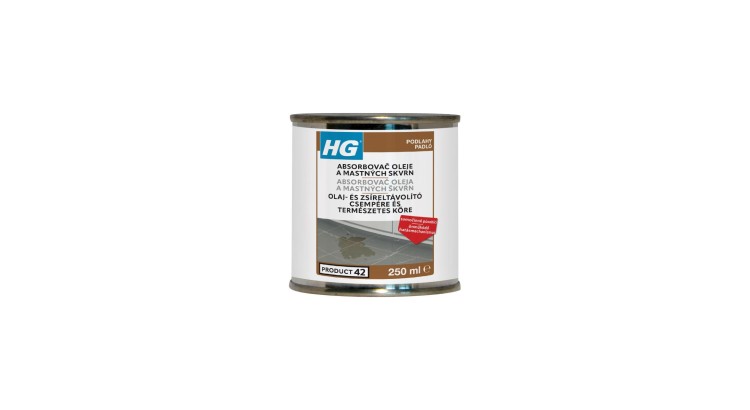 HG 470 Čistič absorbovač oleje a mastných skvrn 250 ml