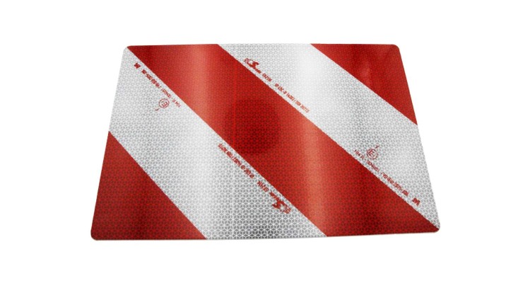 Pöttinger 470.040.002 Tabulka výstražná levá 423x282mm