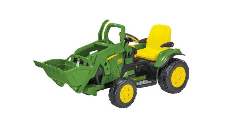 Traktor elektrický Ground Loader s nakladačem, 12 V