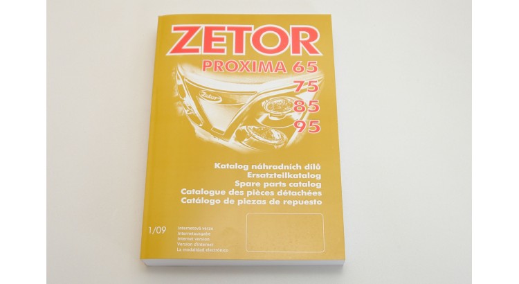 Zetor 222.212.499 Katalog ND - Z - Proxima 2009