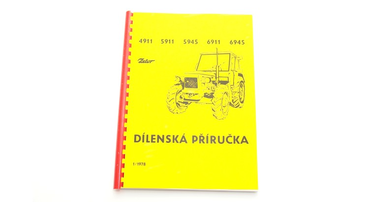 Dílenská příručka Z 4911 -6945 - CZ 222212112
