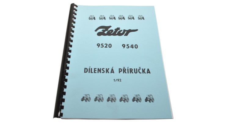 Dílenská příručka Z 9520 -9540 - CZ
