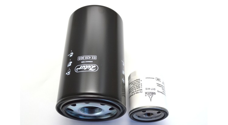 Sada filtrů Major - motor Deutz - servisní prohlídka 100 Mth 902999501