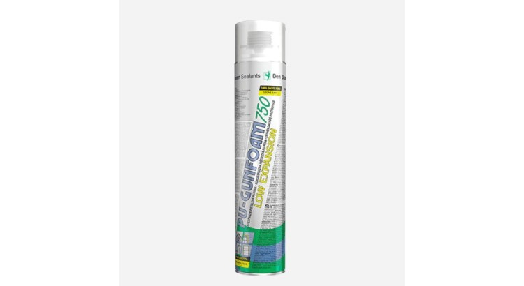 Pěna PU montážní nízkoexpanzní pistolová 750 ml profi