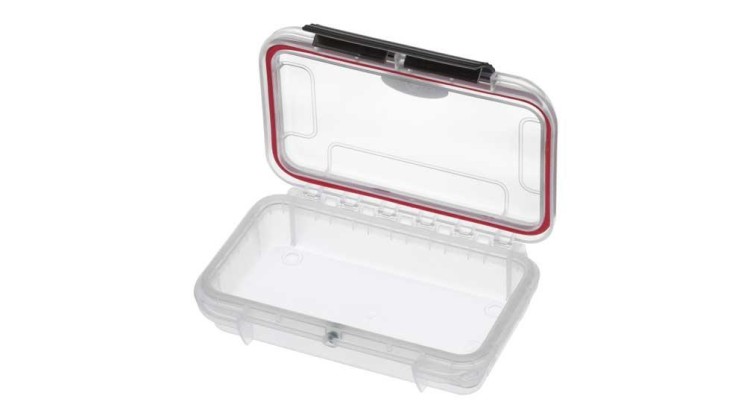 MAX Plastový box, 175x115xH 47mm, IP 67, barva transparentní, bez přihrádek