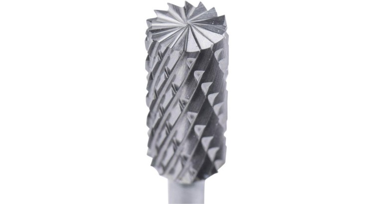 EXTOL 8703813 Fréza karbidová válcová s čelním ozubením pr.6x13mm/stopka 3mm