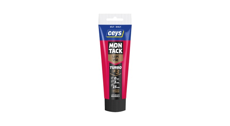 CEYS Lepidlo Montack Turbo bílá 125ml