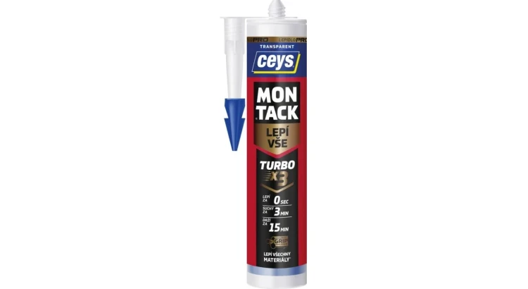 CEYS Lepidlo Montack Turbo transparent 290ml