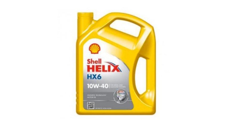 SHELL Helix HX6 10W-40 Motorový olej 5l