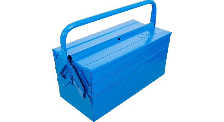 BGS Technik BGS1033000 Kovová skříňka na nářadí, 420 × 200 × 200 mm, 5 přihrádek