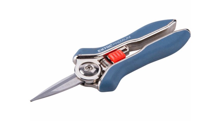EXTOL PREMIUM 8872115 Nůžky zahradnické mini 153mm - nerez