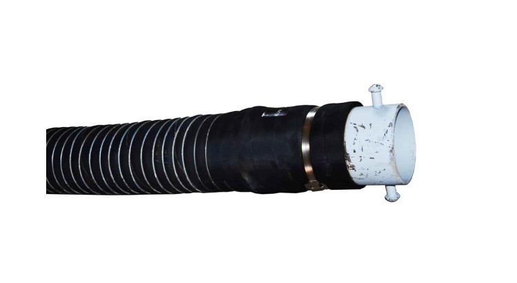 Savice s hákem 2,5 m AQUASPIR 110 mm METAL černá