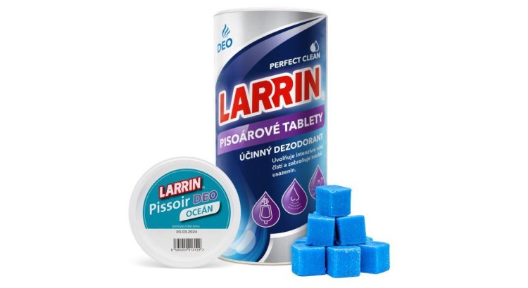 LARRIN WC pissoir DEO Oceán 900g deo tabs (36 tablet)