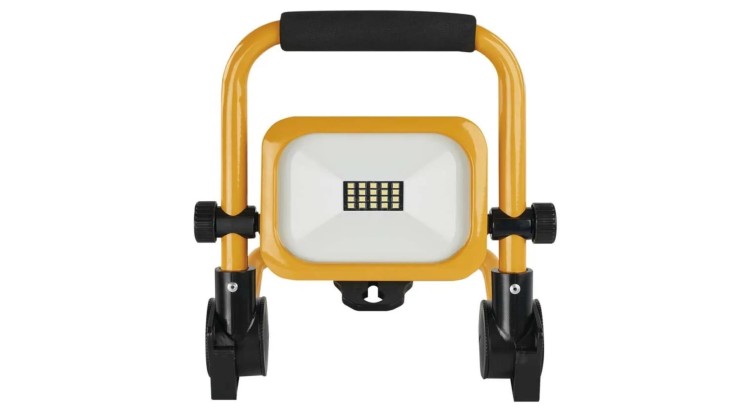 EMOS ZS2832 LED reflektor ACCO nabíjecí, přenosný, 30 W, žlutý, studená bílá