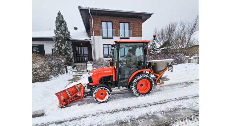 KUBOTA B2261 H se zimní výbavou: AKČNÍ NABÍDKA - WINTER 2026