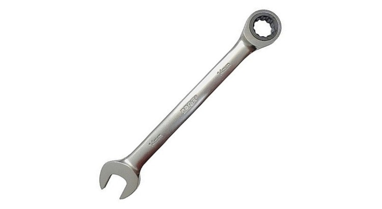 NAREX 443000895 Klíč 18mm ráčnový očkoplochý DIN3113