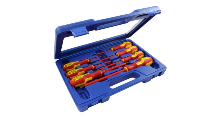 NAREX 862302 Sada šroubováků 7ks PL/PH SLIM 1000V S LINE kufr