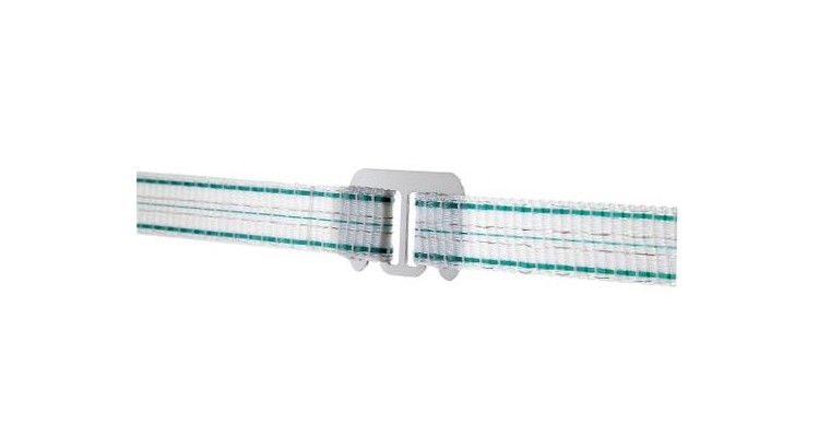 KERBL Spojka nerezová na pásku pro elektrické ohradníky, na 10 - 20 mm pásky