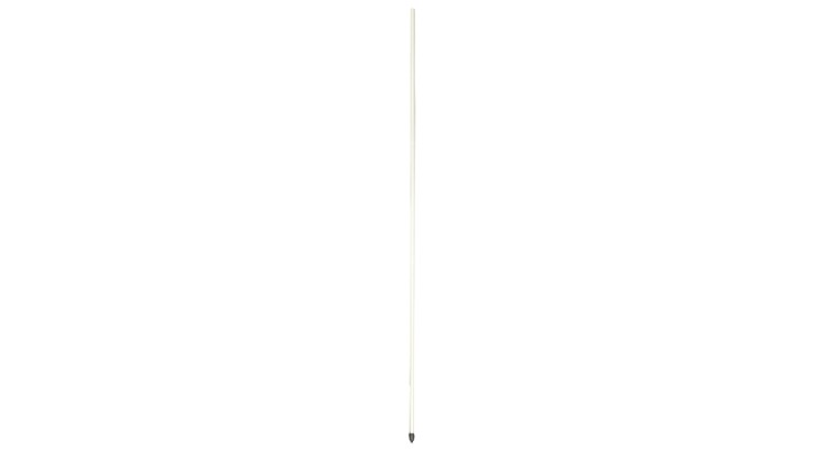 Tyčka pro elektrické ohradníky sklolaminátová 115 cm, průměr 10 mm,kovová špička