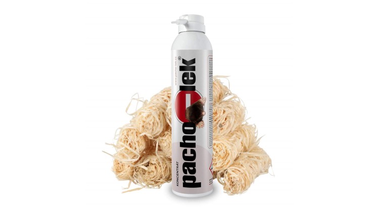 PACHO-LEK 8409 Pachový ohradník proti krtkům 250 ml + nosič pachové látky 10 ks
