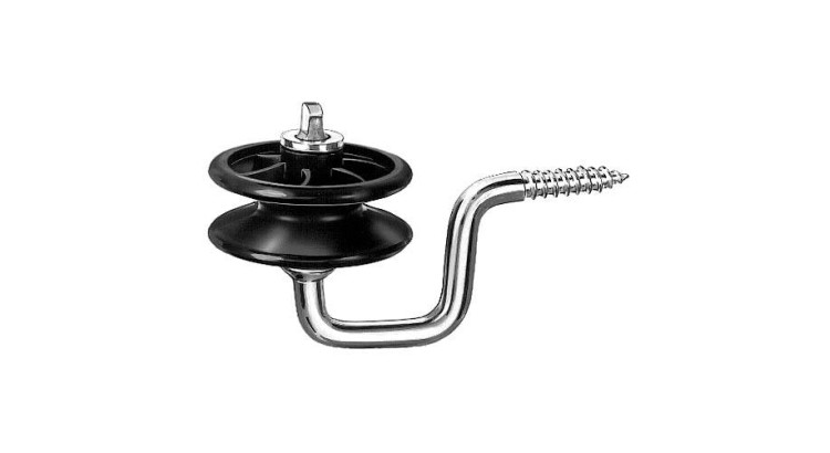 KERBL Izolátor pro elektrické ohradníky AKO, rohový, napínací, vrut 7 mm