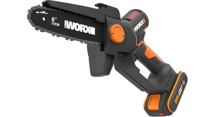 WORX WG327E Aku řetězová pila 20V, 1x 2Ah - Powershare