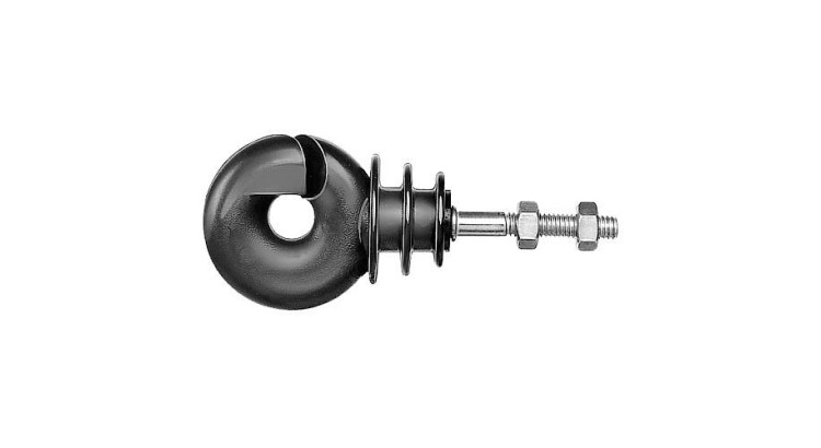 Izolátor pro elektrické ohradníky LISTER WI 24/2, kruhový se závitem M6, 30 mm