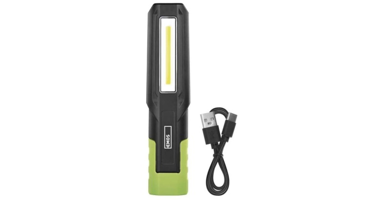 EMOS P4546 Svítilna nabíjecí LED 500 lm, 2000 mAh