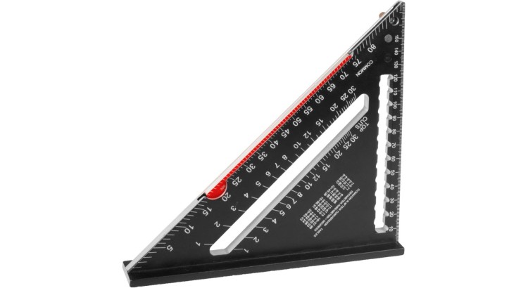 FORTUM 4784100 Úhelník tesařský/truhlářský rozkládací, 175/310mm, kov