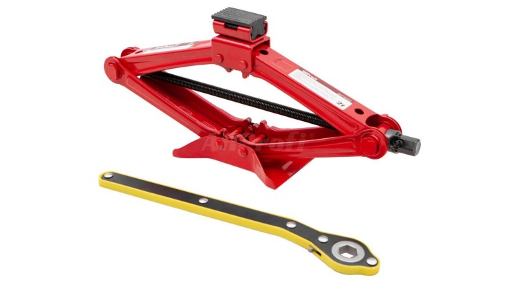 AHProfi - AH10202 Nůžkový zvedák s ráčnou, 2t
