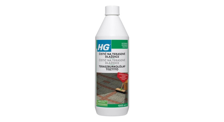 HG 183 Čistič betonových a štěrkových dlaždic 1l