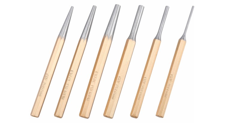 Extol Premium 8801823 Průbojníky a vyrážeče, sada 6ks