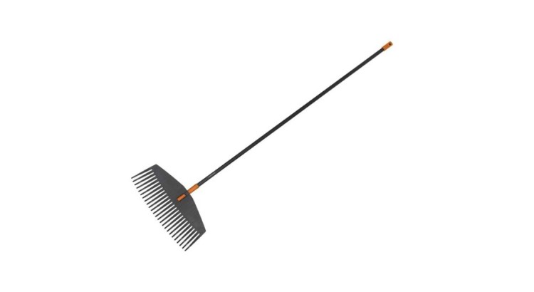 FISKARS 1003465 SOLID L Hrábě na listí s násadou 52 cm