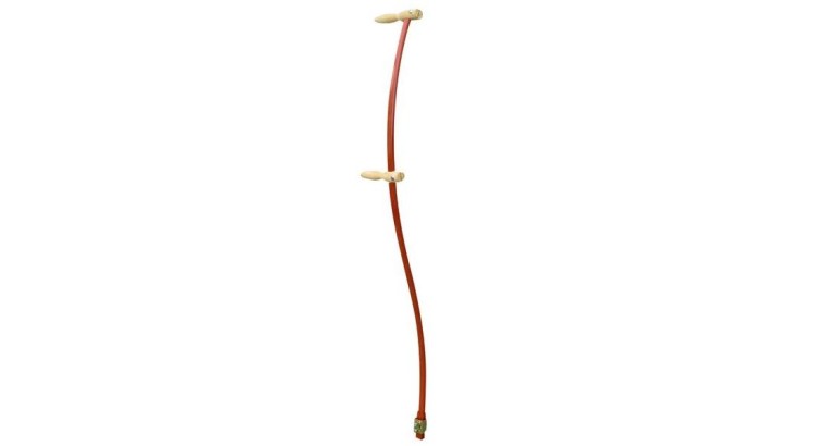 Kosiště kovové dvouručkové 150cm
