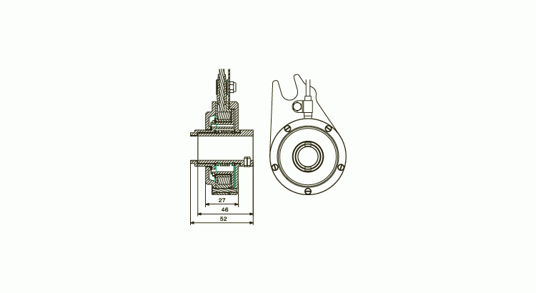 Elektromagnet kolejového řádku Vitasem 300/301/400/401