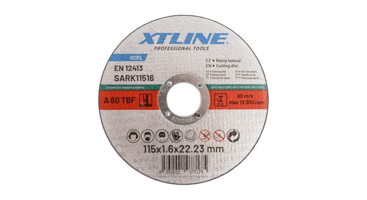 XTLINE SARK18030 Kotouč řezný na ocel 180x3,0x22,2 mm