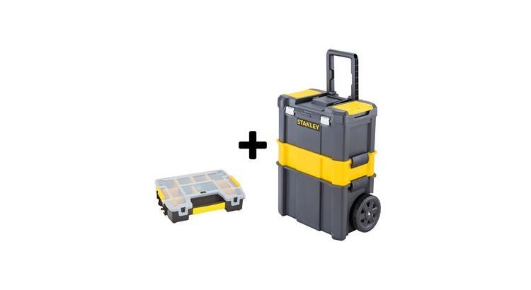 Stanley STST1-81320 Pojízdný box na nářadí + organizér